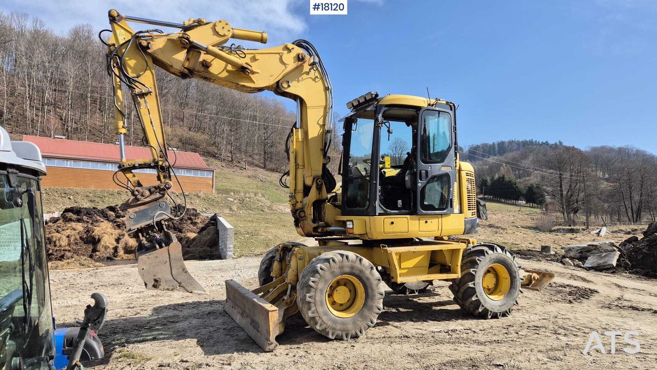 2013 Komatsu PW118 MR-8 Wheel Excavator
