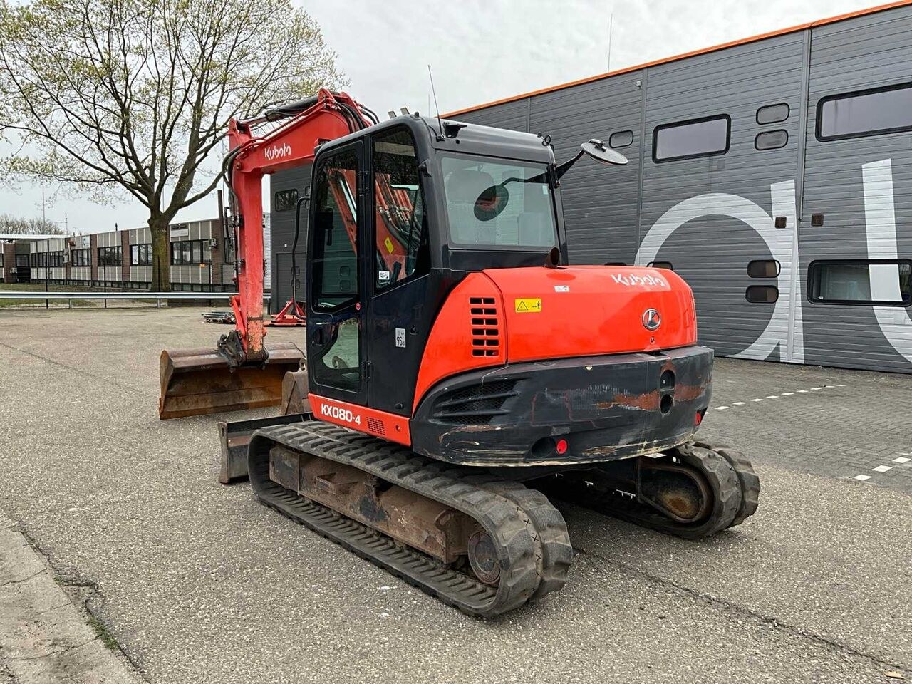 2015 Kubota KX080-4 Mini Excavator