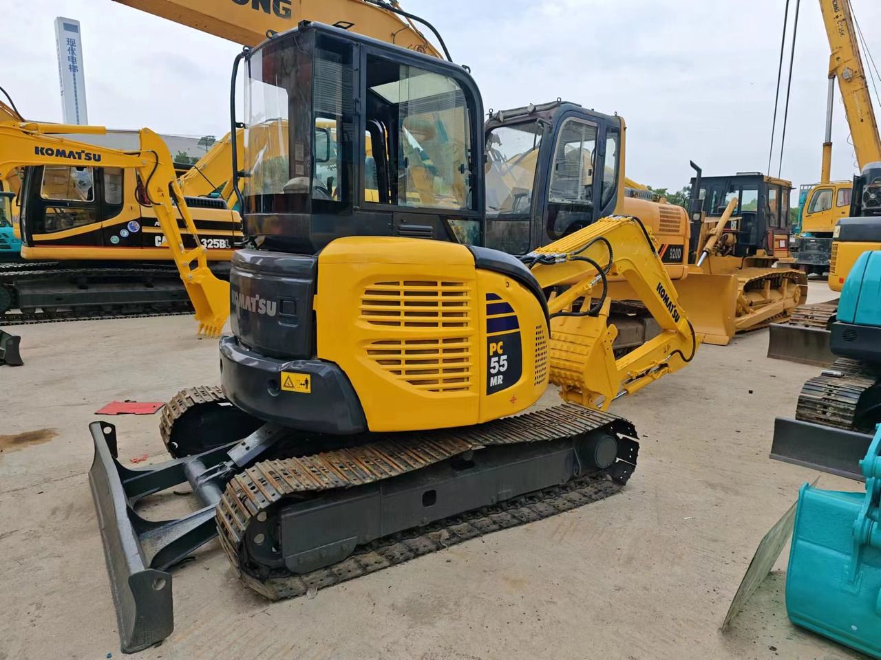 2018 Komatsu PC55MR-2 Mini Excavator