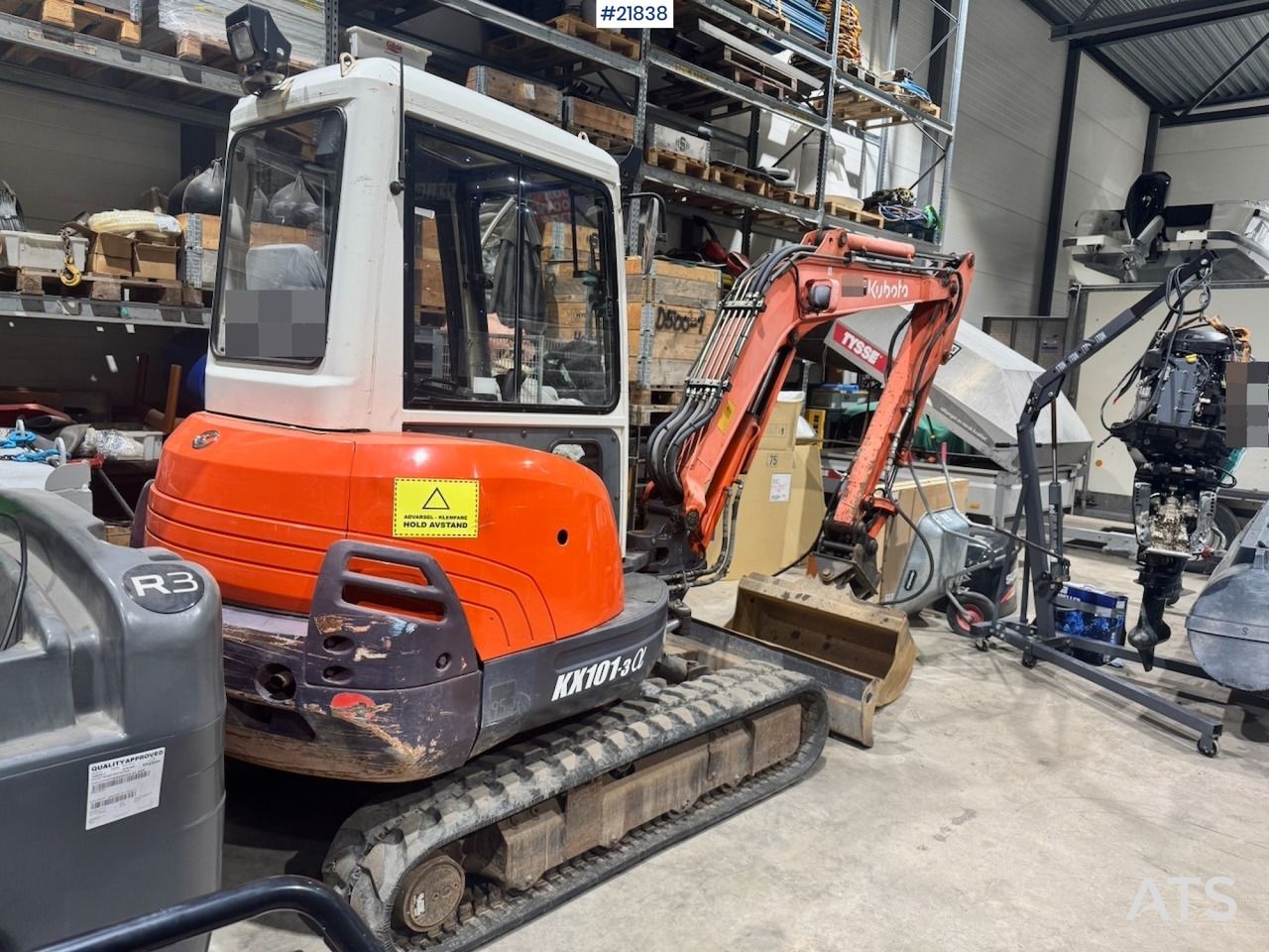 2005 Kubota KX101-3 Mini Excavator