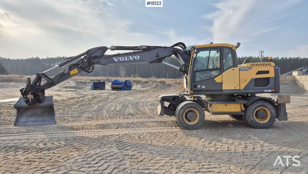 2014 Volvo EW160D Wheel Excavator