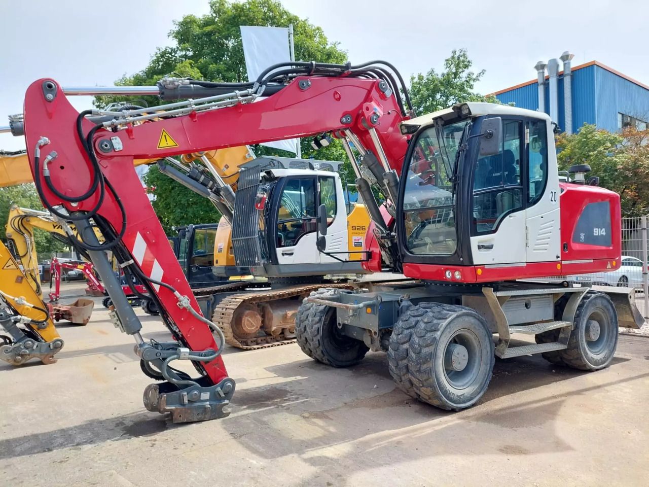 2018 Liebherr A914 LITRONIC Wheel Excavator