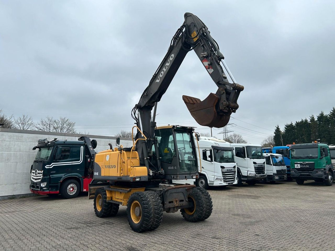 2008 Volvo EW140C Wheel Excavator