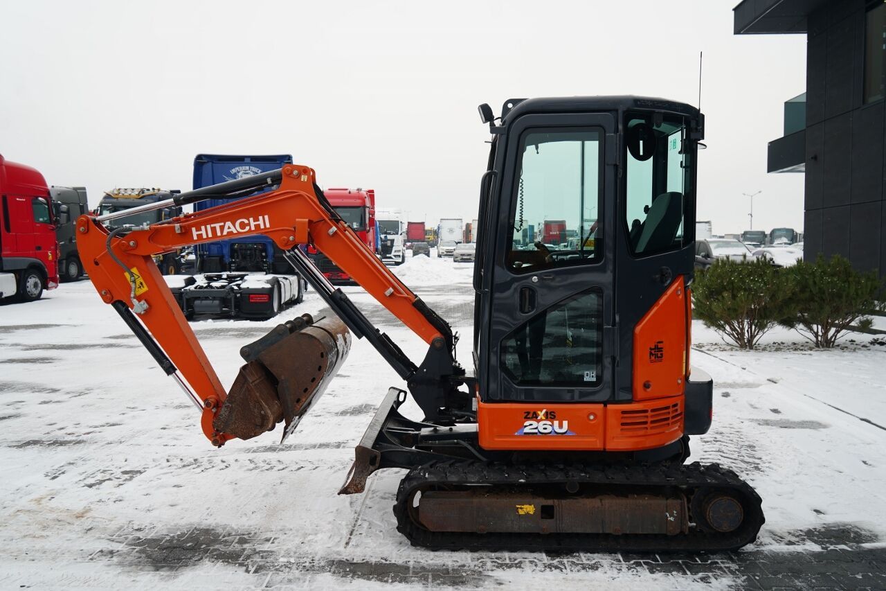 2022 Hitachi ZX26U-6 Mini Excavator
