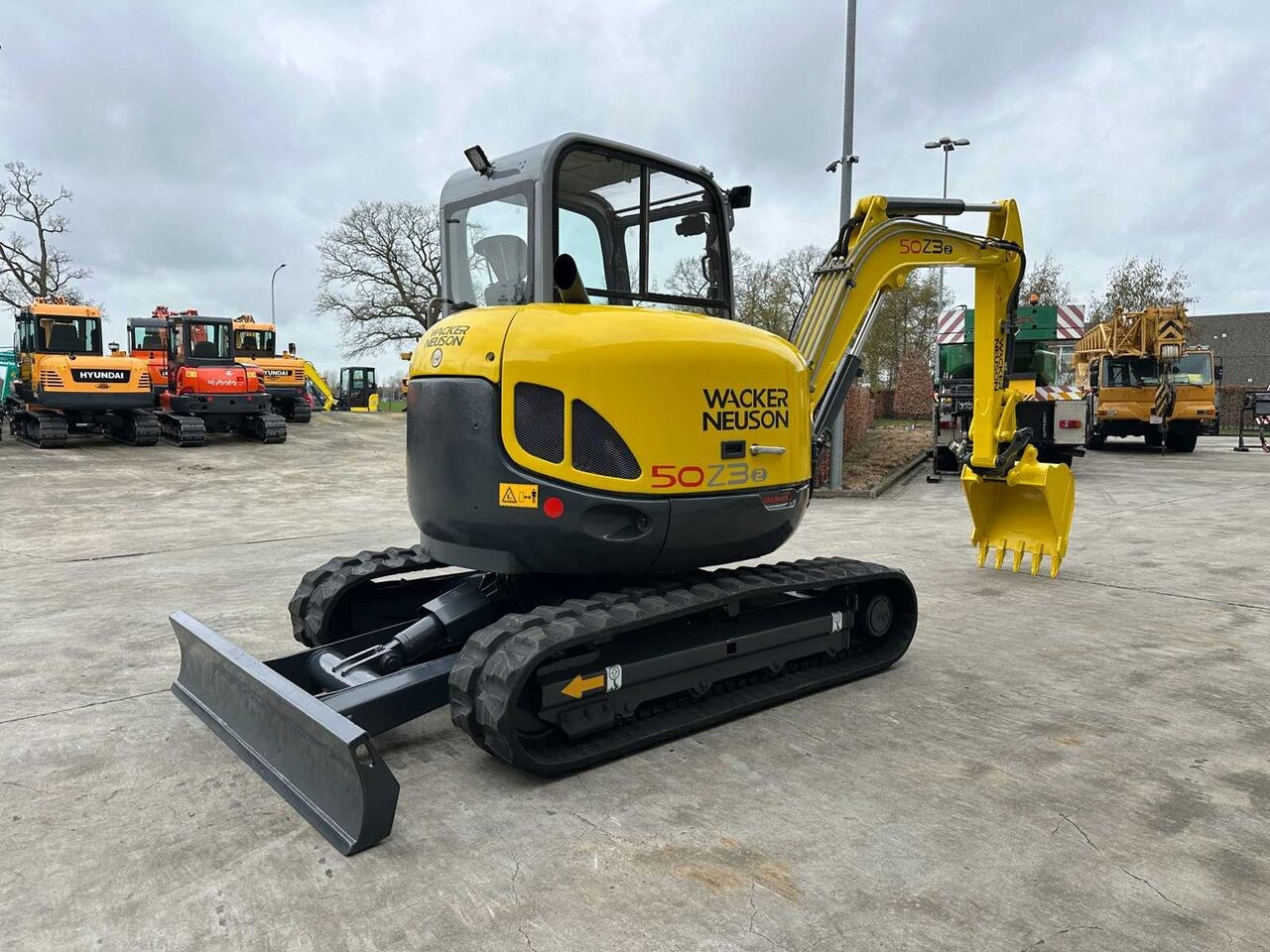2016 Wacker Neuson 50Z3 Mini Excavator