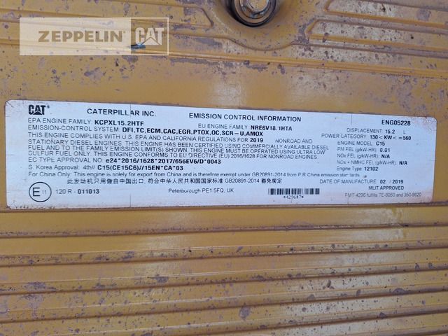2020 Caterpillar 374FL Crawler Excavator