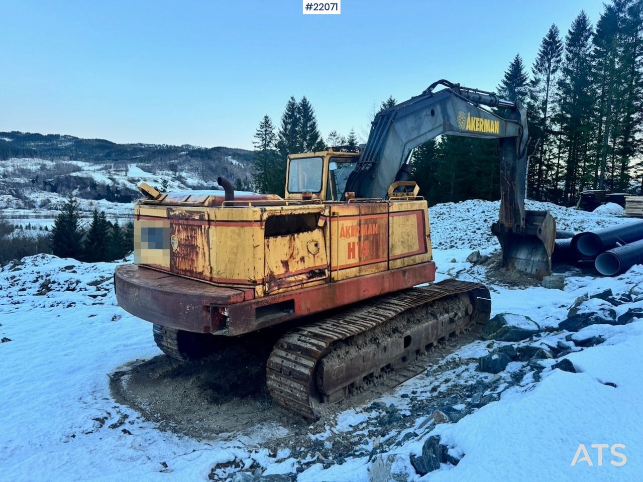 1984 Åkerman H14 Crawler Excavator