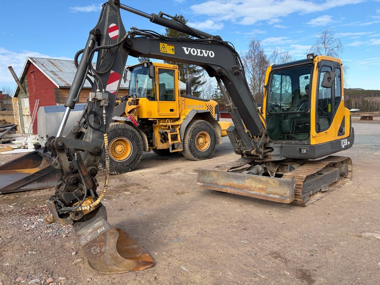2007 Volvo EC55B Mini Excavator