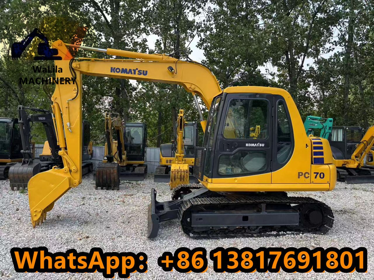 2019 Komatsu PC70 Mini Excavator