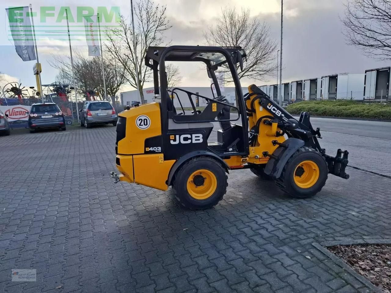2022 JCB 403PLUS AGRI Mini Excavator