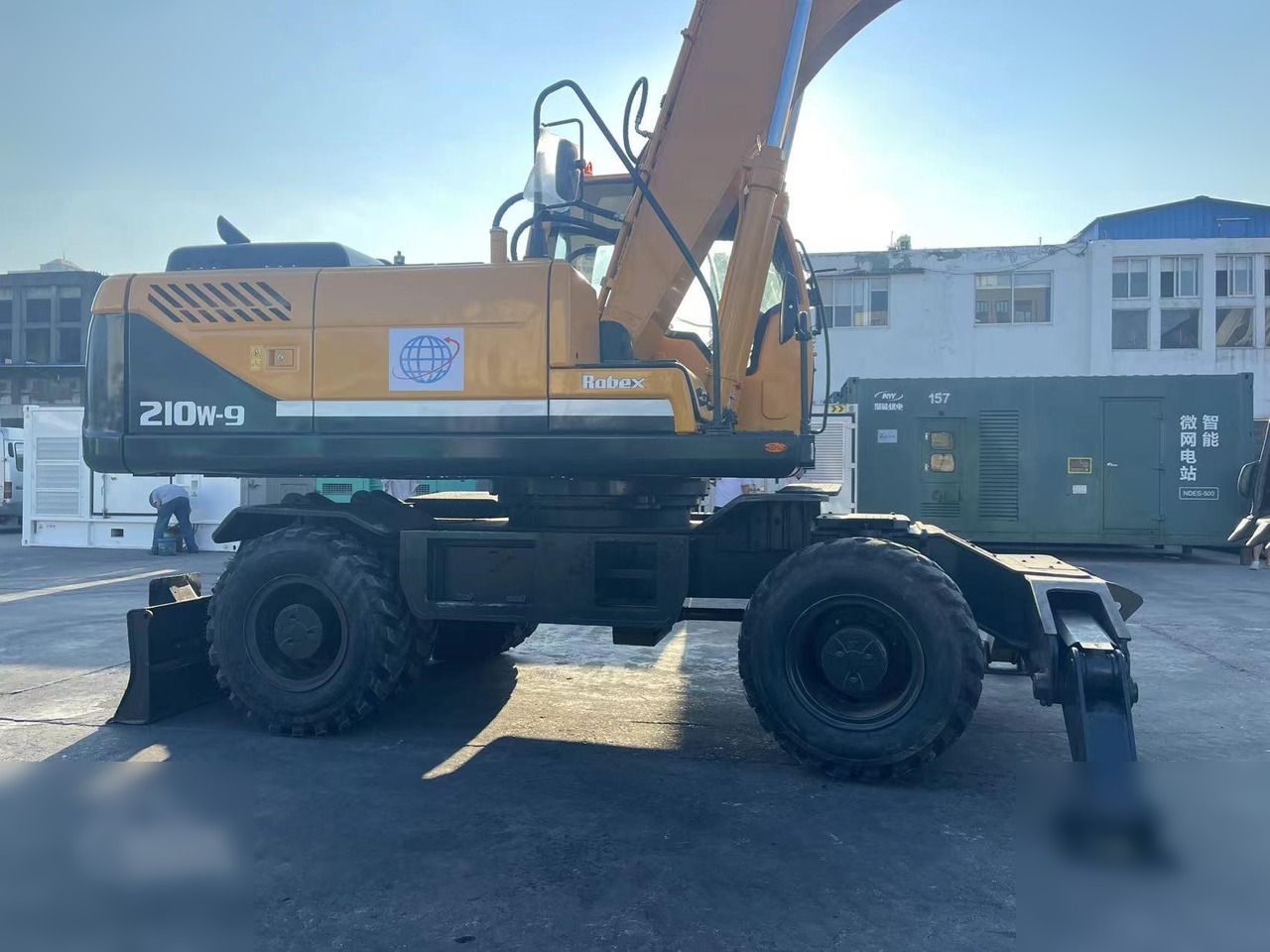 2021 Hyundai R210W-9 Wheel Excavator