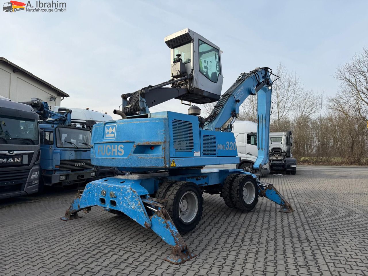 2007 Terex MHL320 Wheel Excavator