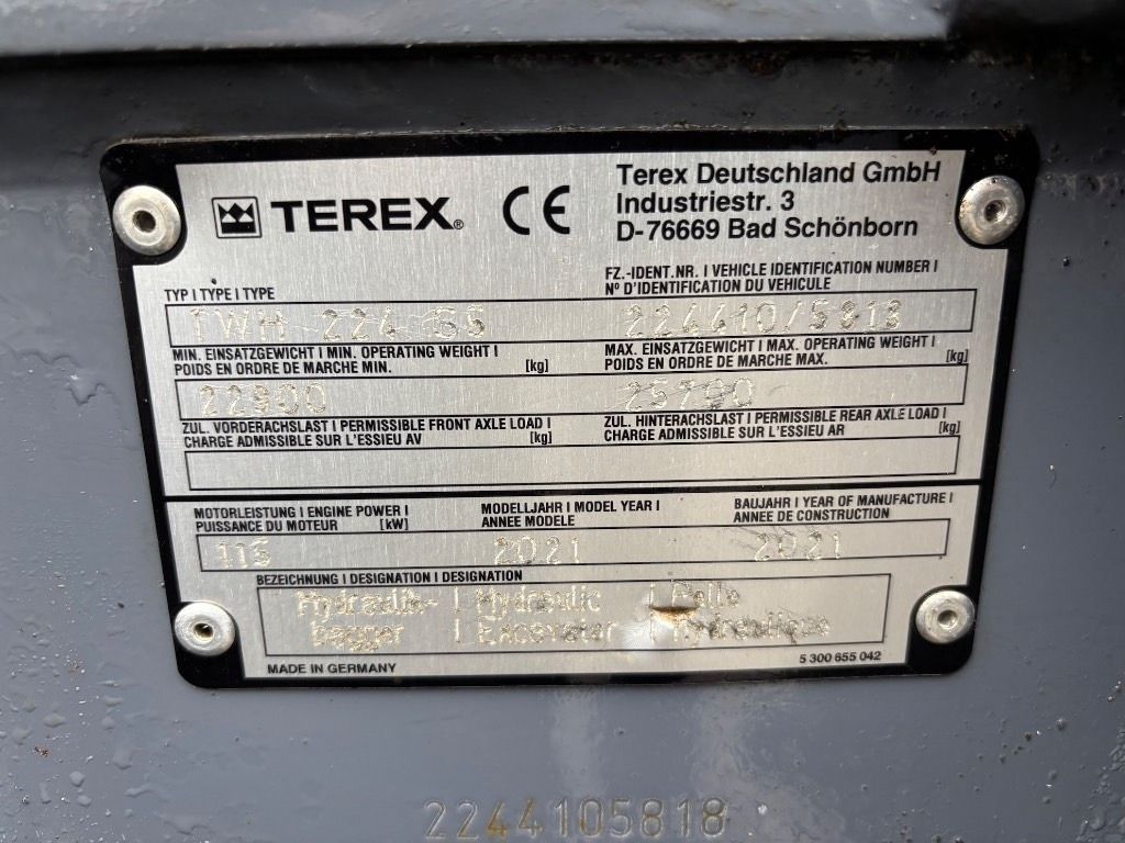 2021 Terex MHL331F Material Handler