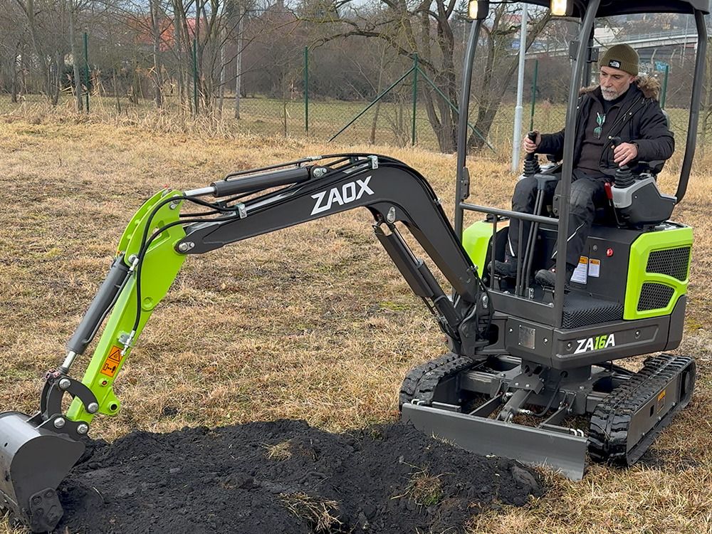 2025 Zaox ZA16A Mini Excavator