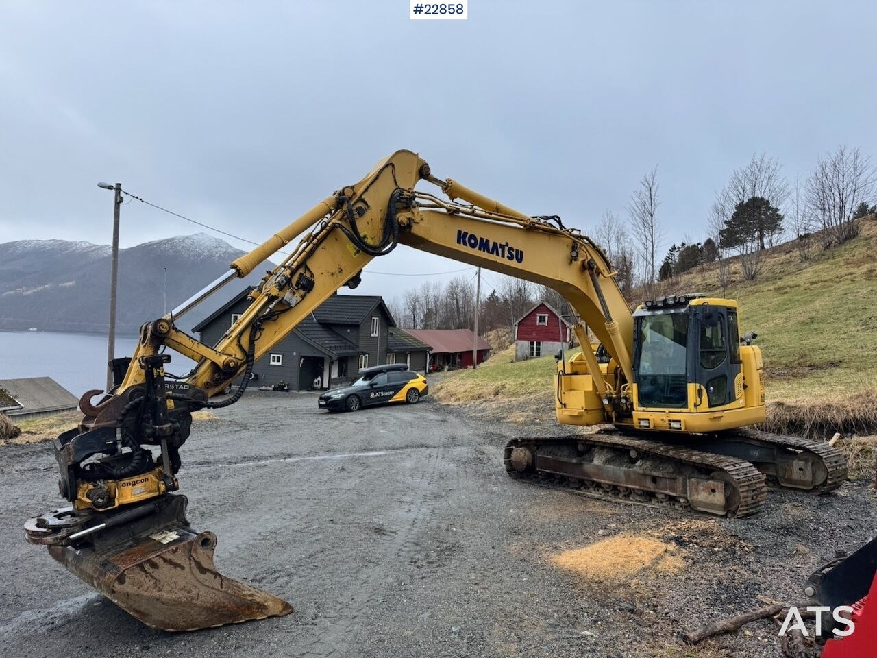 2011 Komatsu PC228USLC-8 Crawler Excavator