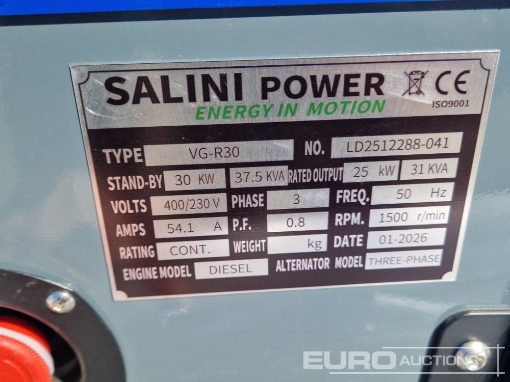 Salini VG-R30 (2026)