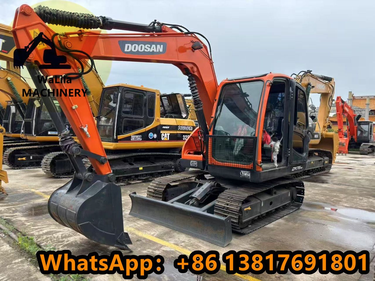 2023 Doosan DX75-9 Mini Excavator