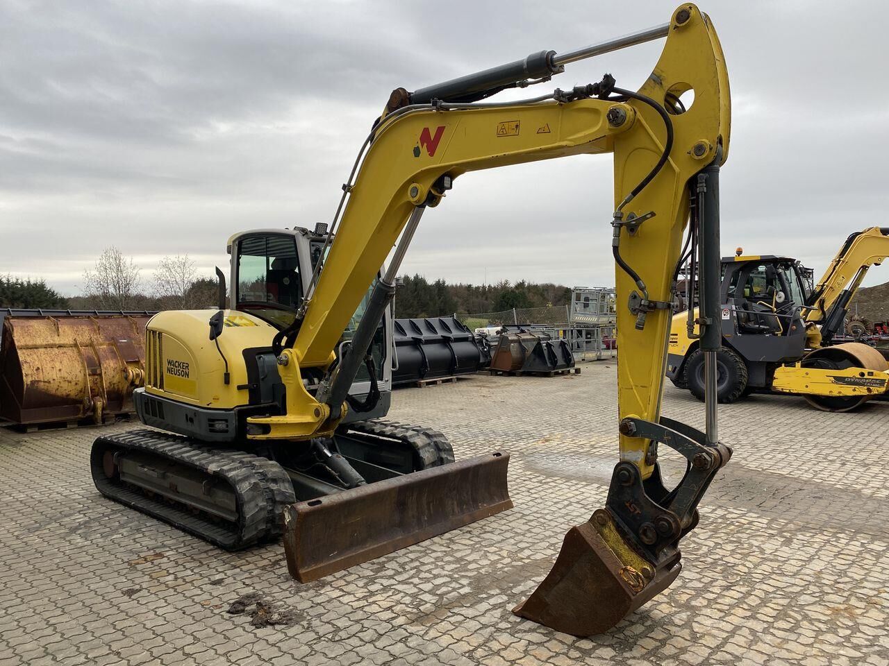 2016 Wacker Neuson EZ80 Mini Excavator