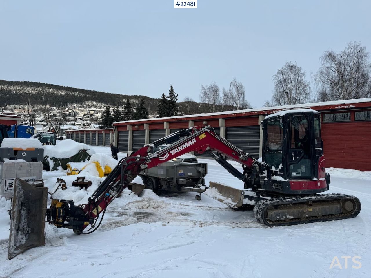 Escavatore cingolato Yanmar VIO576B del 2022