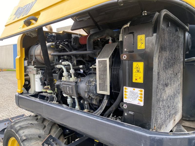 2021 Yanmar B95W Wheel Excavator
