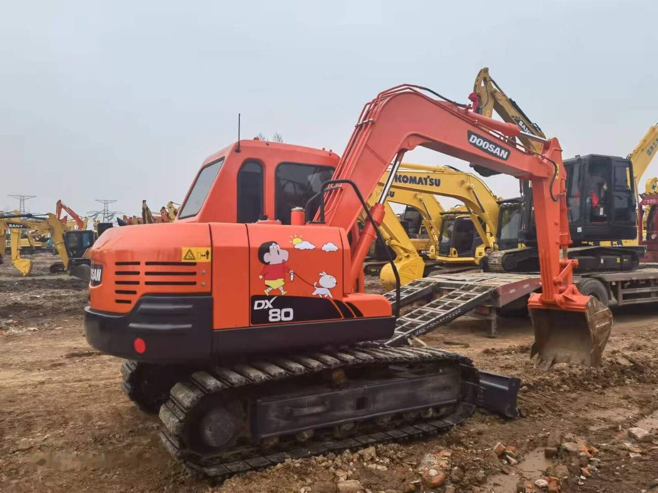2021 Doosan DX80 Crawler Excavator
