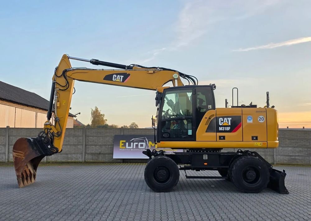 2019 Caterpillar M318F Wheel Excavator