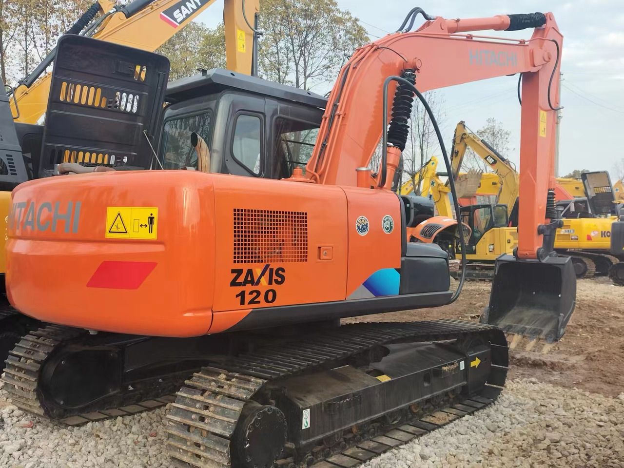 2022 Hitachi ZX120 Crawler Excavator