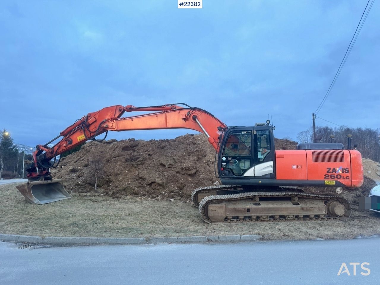 2014 Hitachi ZX250LC-5B Crawler Excavator