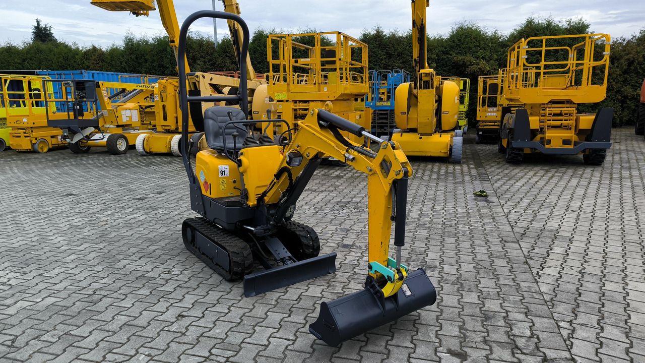 2019 Yanmar SV08– 1A(S) Mini Excavator