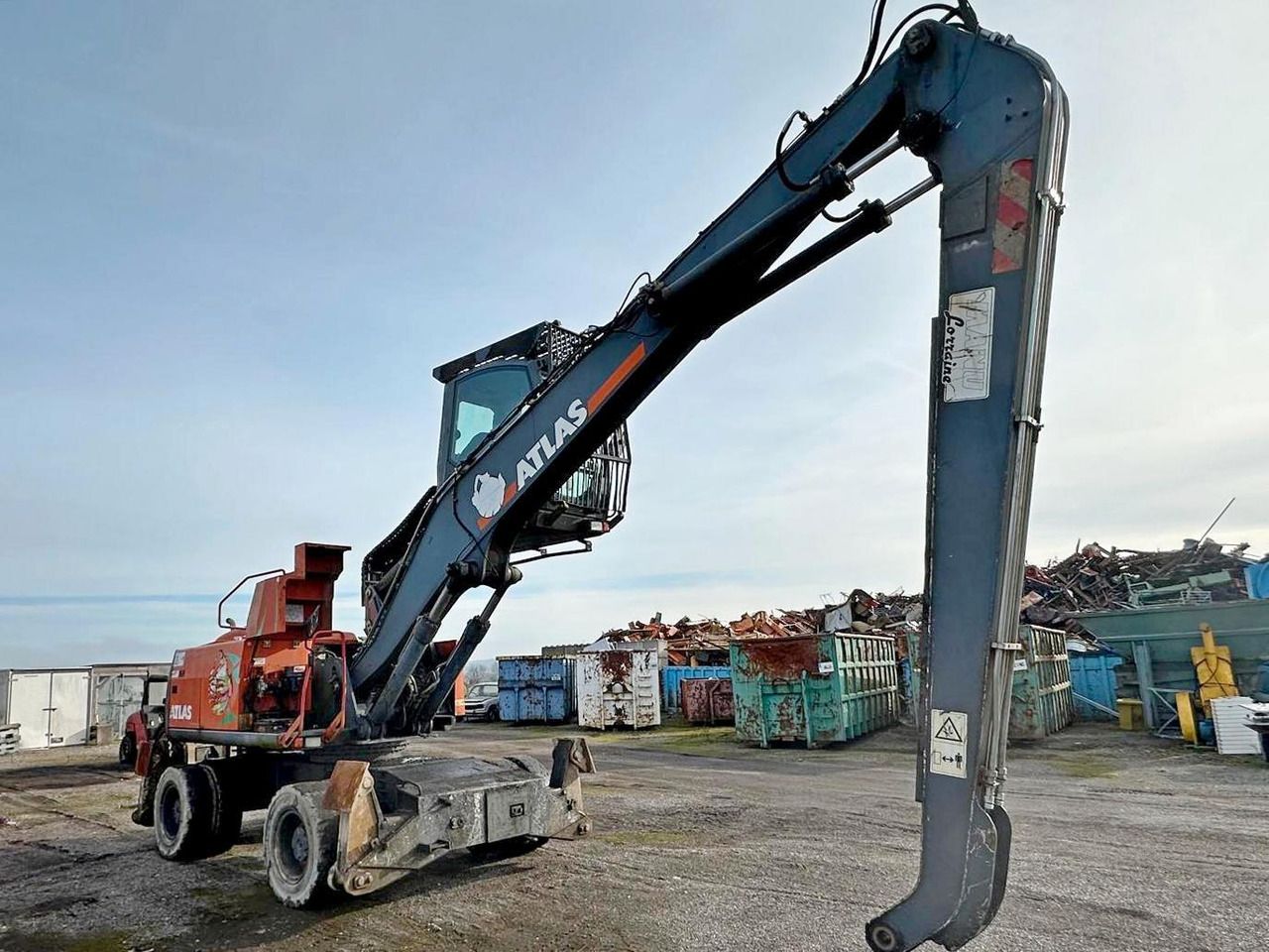 2011 Atlas 230MH Wheel Excavator