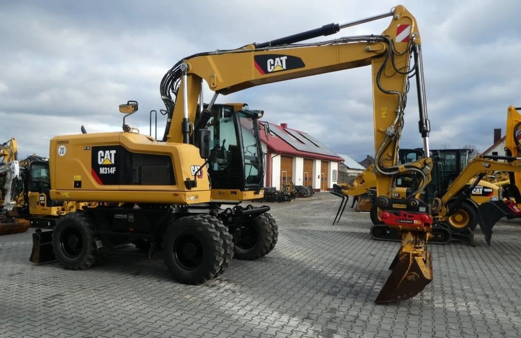 2019 Caterpillar M314F Wheel Excavator