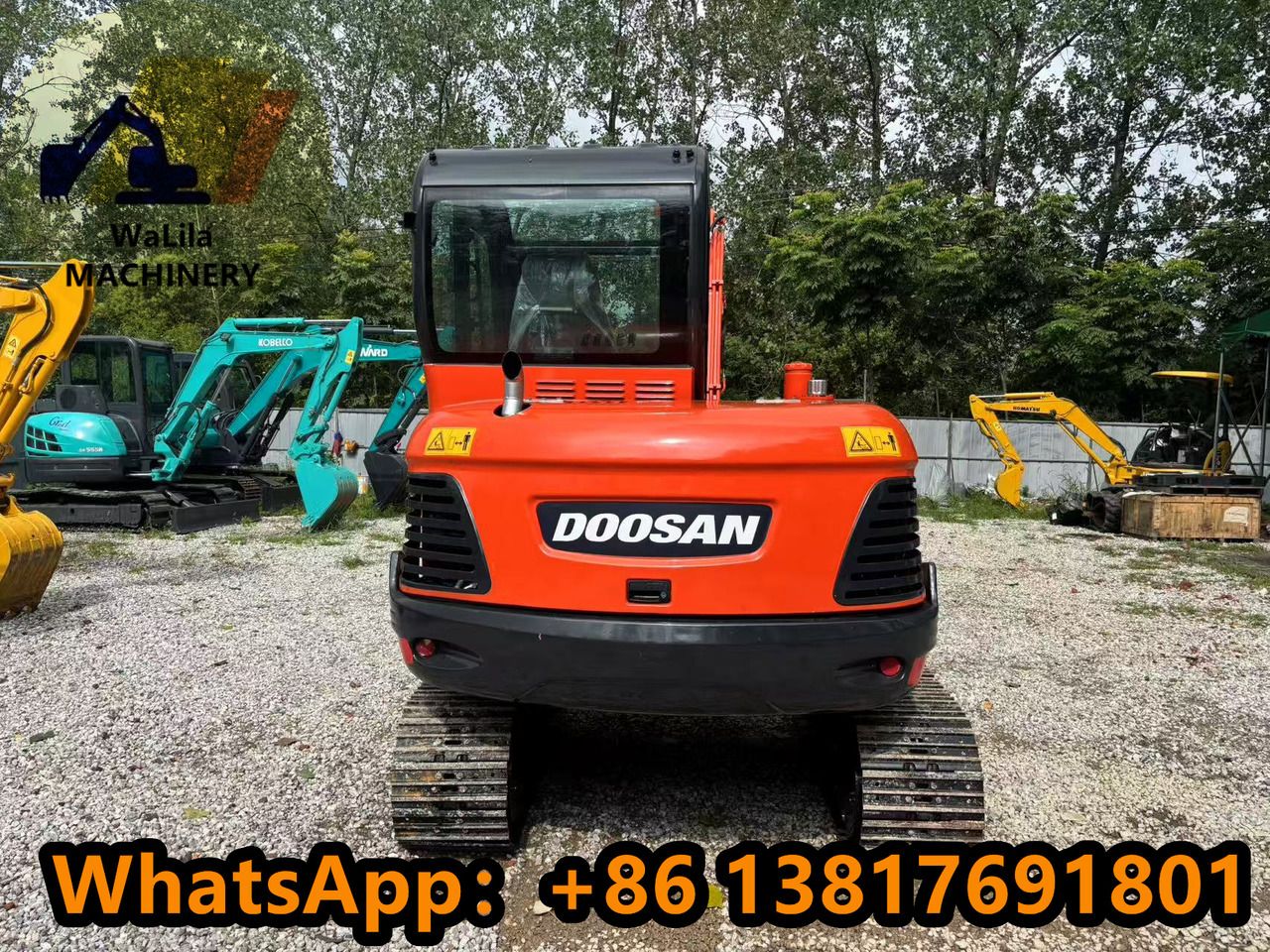 2023 Doosan DX60-9C Mini Excavator