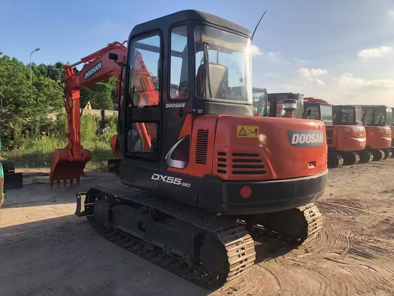 2020 Doosan DX55-9C Crawler Excavator