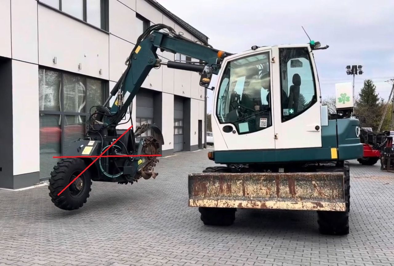 2015 Gallmac TG12 Wheel Excavator