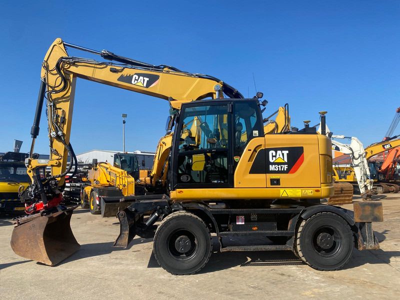 2018 Caterpillar M317F Wheel Excavator