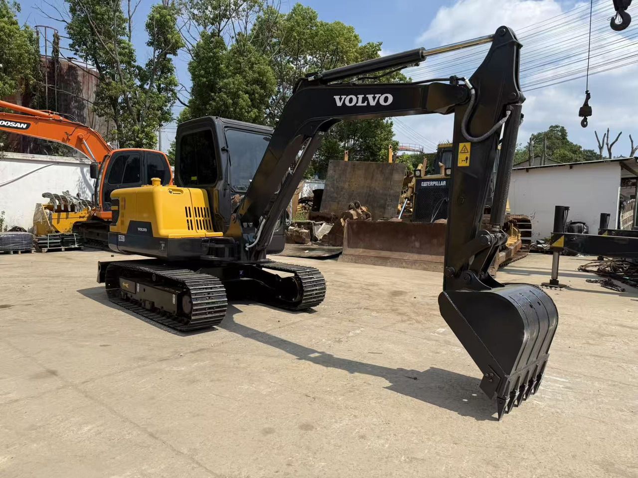 2022 Volvo EC55D Mini Excavator