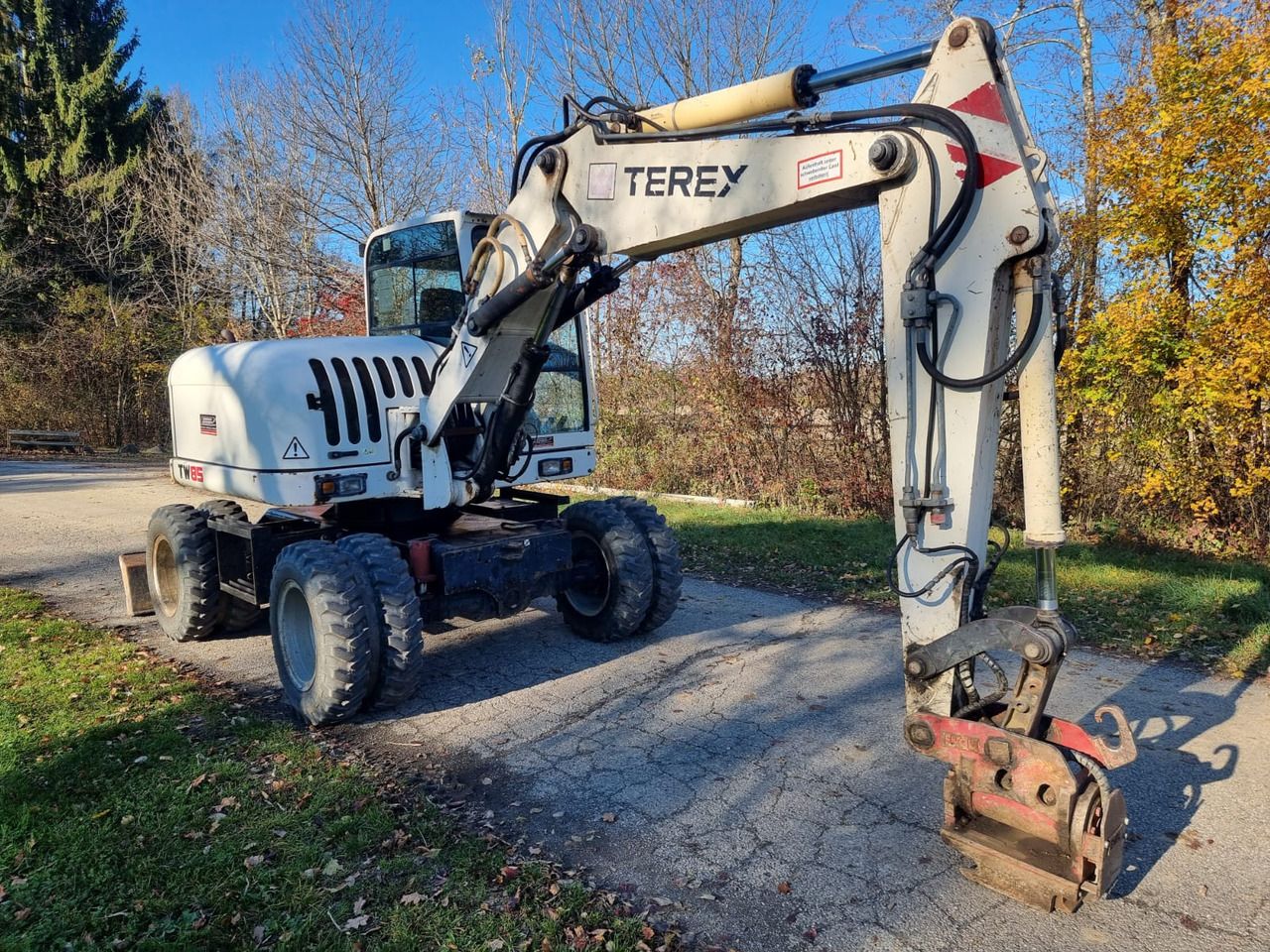 2007 Terex TW85 Wheel Excavator