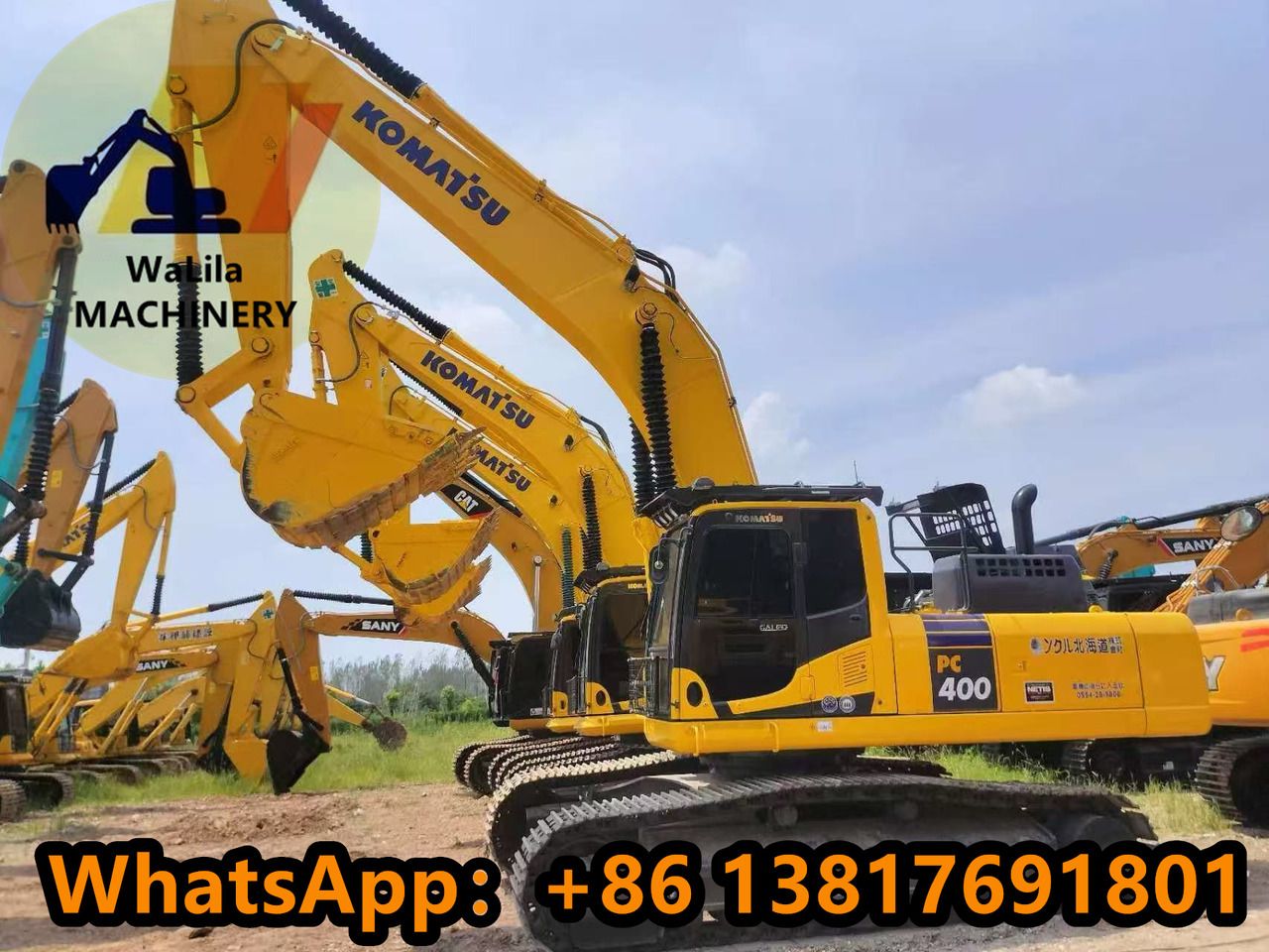 2022 Komatsu PC400-8 Crawler Excavator