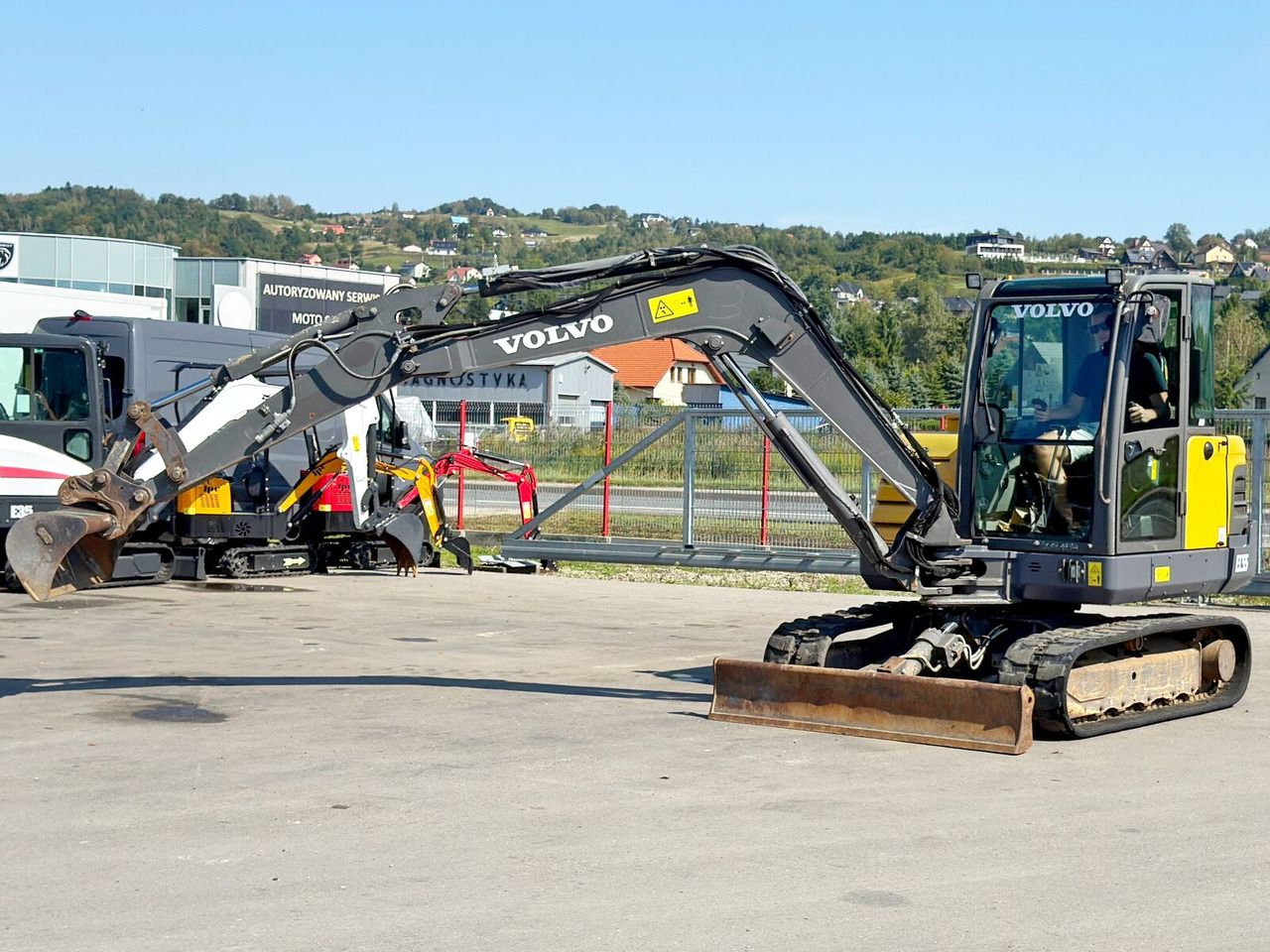 2019 Volvo EC55 Mini Excavator
