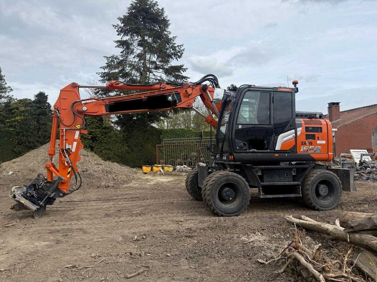 2023 Hitachi ZX155W-7 Wheel Excavator