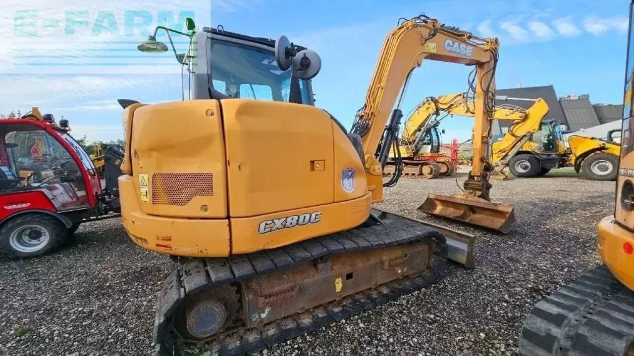 2014 CASE CX80C Crawler Excavator
