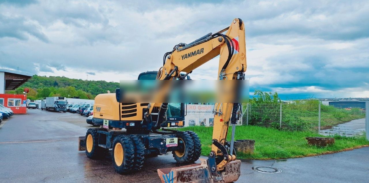 2020 Yanmar B95W Wheel Excavator