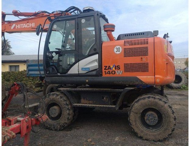 2014 Hitachi ZX140W-5 Wheel Excavator