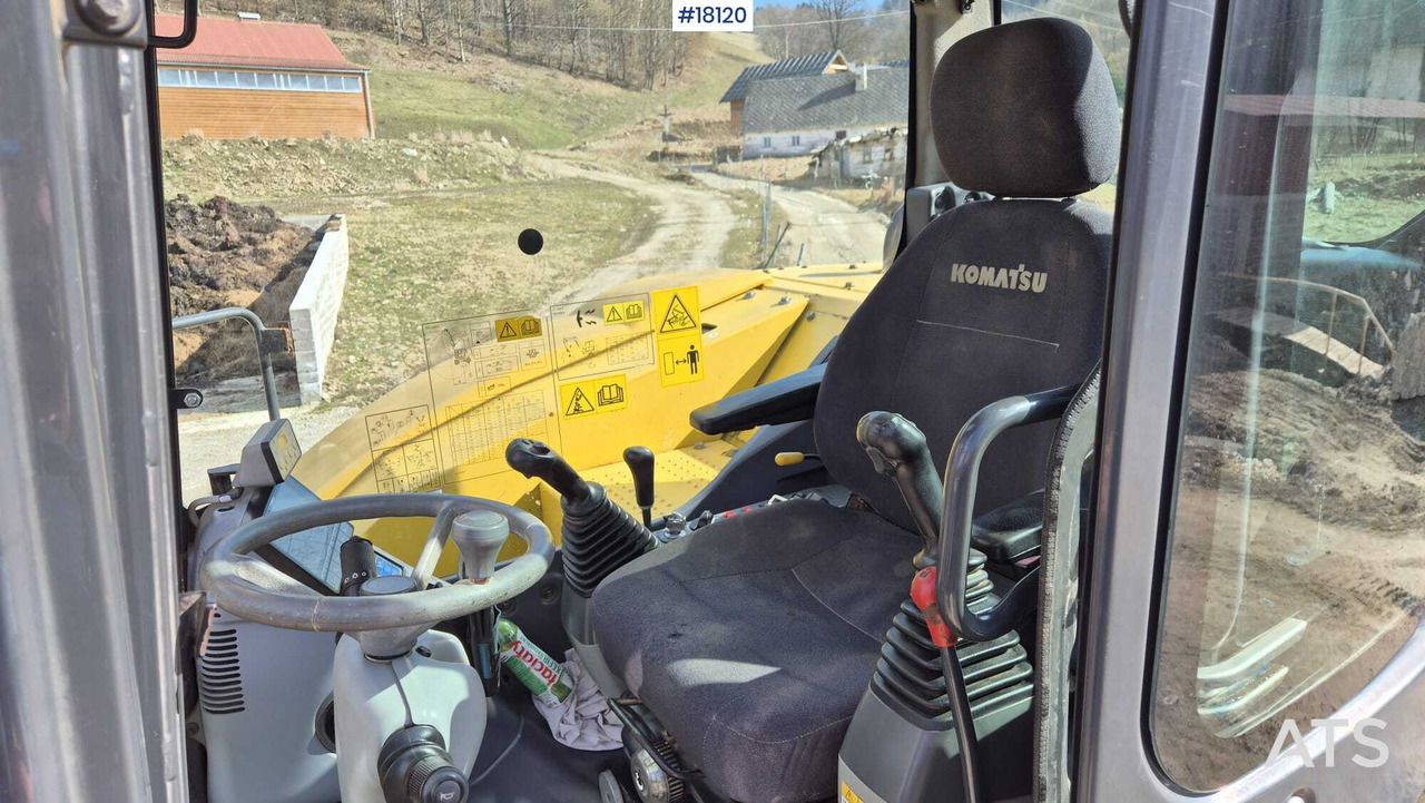 2013 Komatsu PW118 MR-8 Wheel Excavator