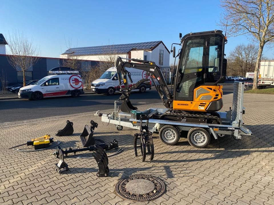 Berger Kraus BK2000NKSR Mini Excavator