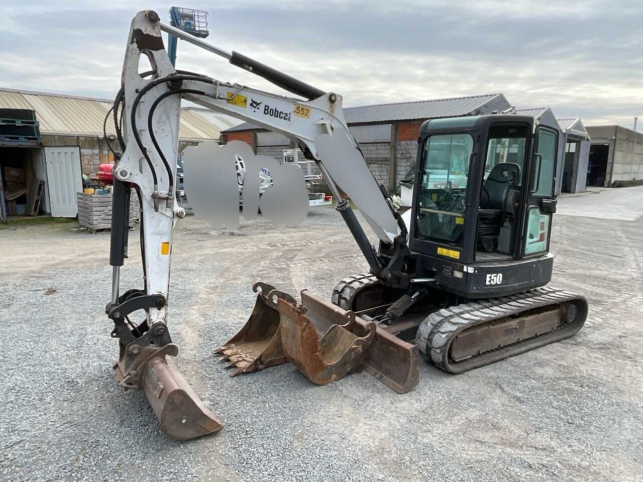 2017 Bobcat E50 Crawler Excavator