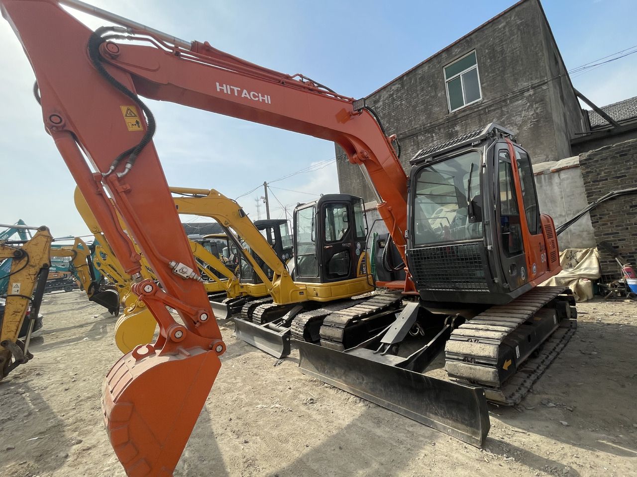 2019 Hitachi ZX80 Crawler Excavator