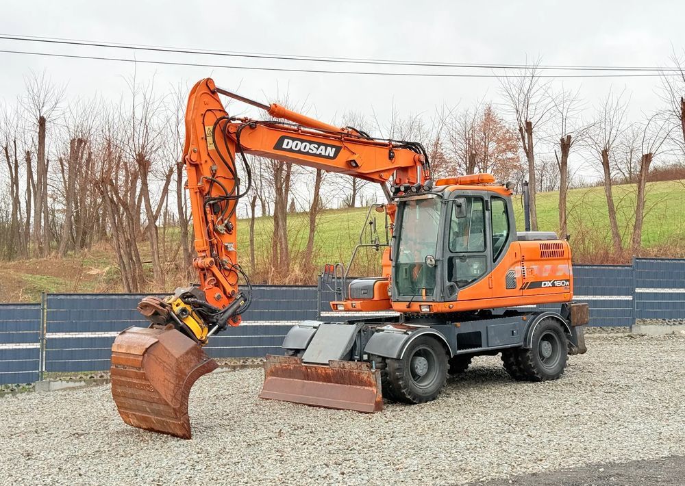 2012 Doosan DX160W Wheel Excavator