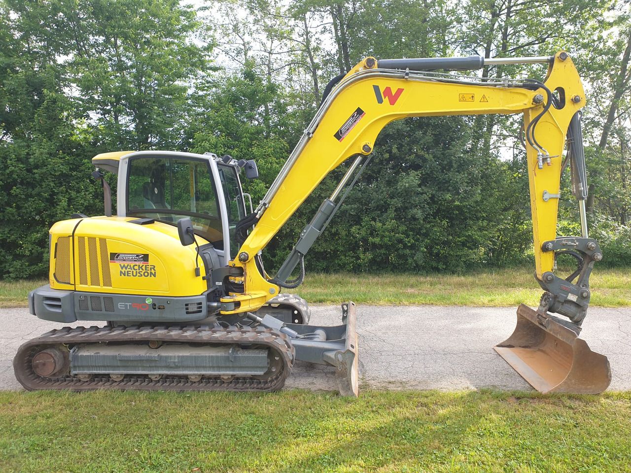 2021 Wacker Neuson ET90 Mini Excavator