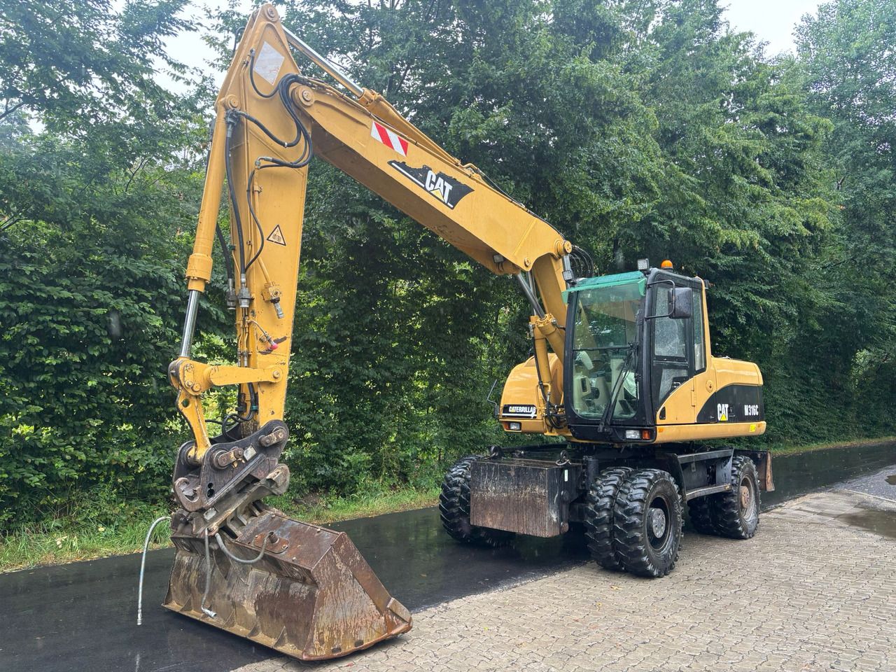 2005 Caterpillar M316C Wheel Excavator